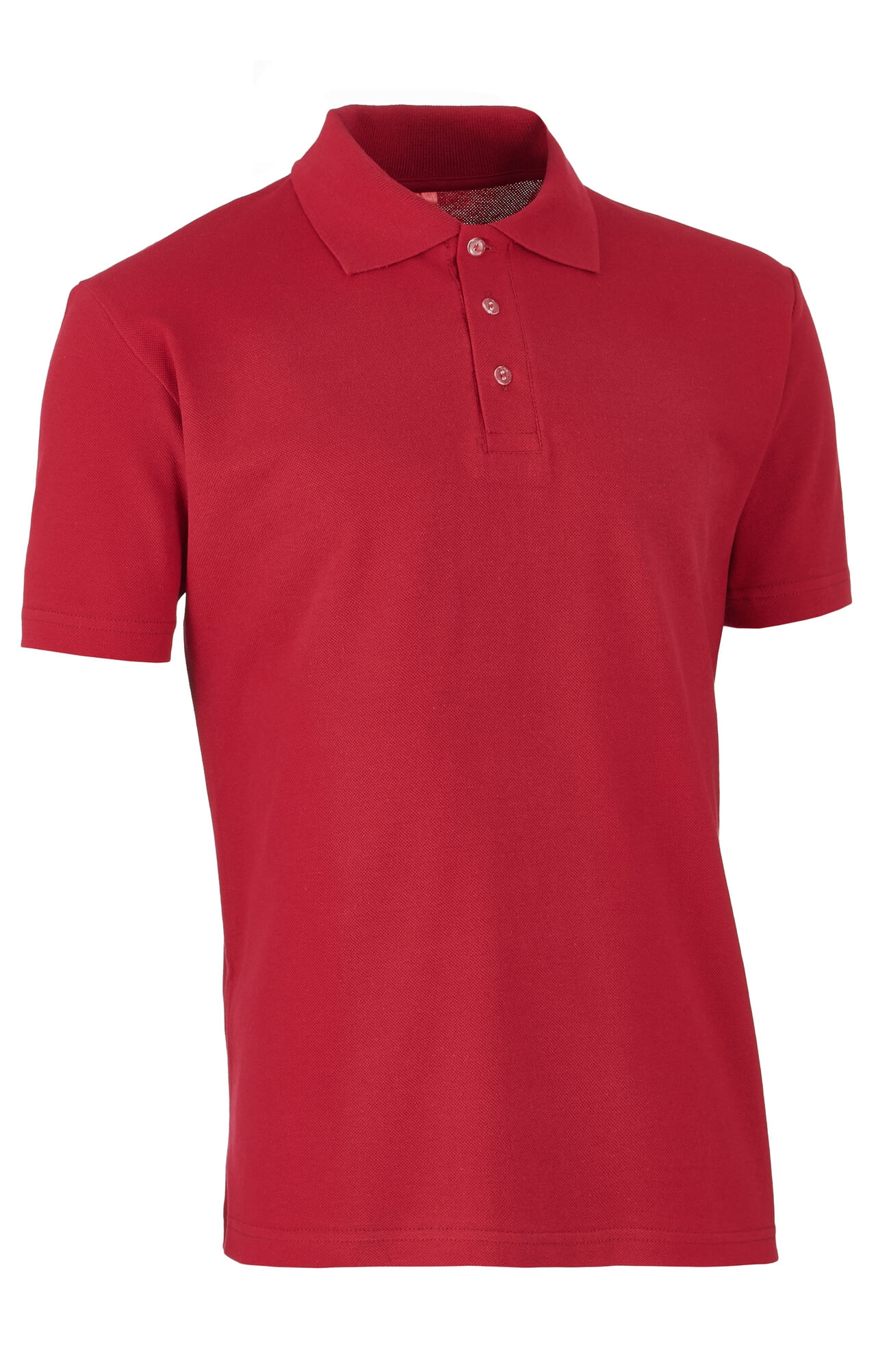 66350 Тенниска-поло красная  Одежда для салонов красоты  размер L (50) Спецодежда  - Вид №1