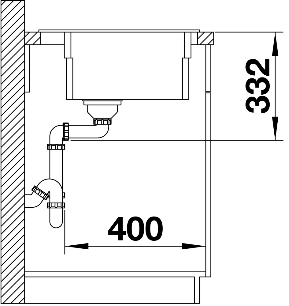 525192 Кухонная мойка Blanco Etagon 8 жасмин  Blanco Etagon Жасмин - Вид №12