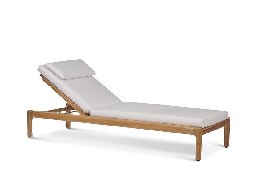 Садовая кровать с откидной спинкой из тикового дерева Walters Laurel ARCH-00038859