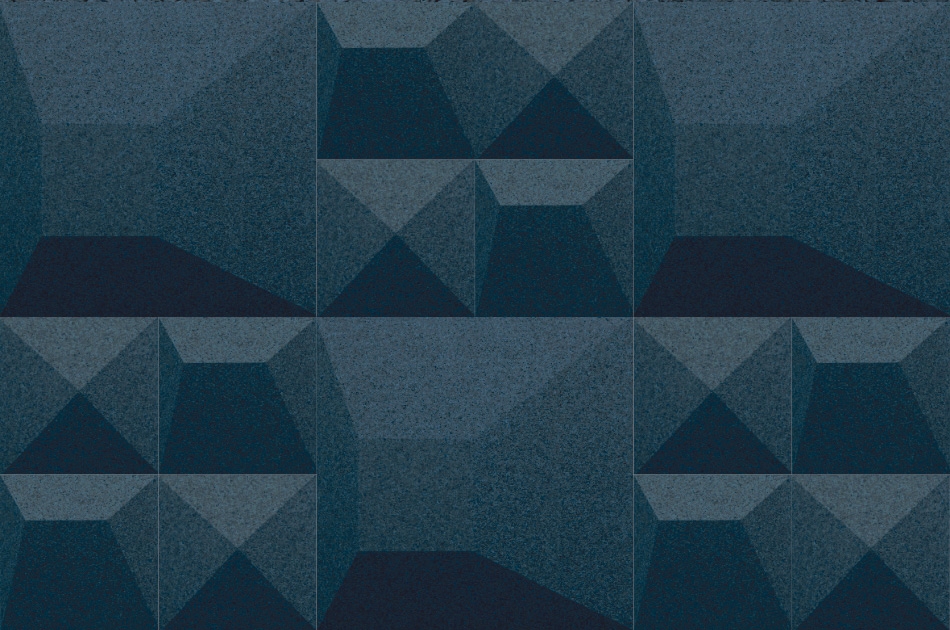 310 112 621 Пробковая 3D-плитка для стен Pyramid Bluemoon GRANORTE 3DForms - Вид №1