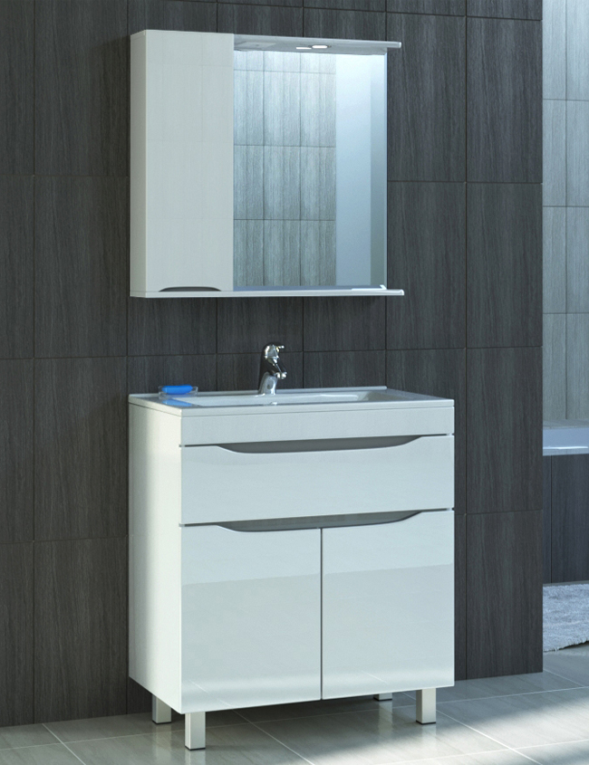 Тумба Minor 1-750 (VGA)750⨉470⨉830 мм белый Santreyd sun-id-665108 - Вид №4