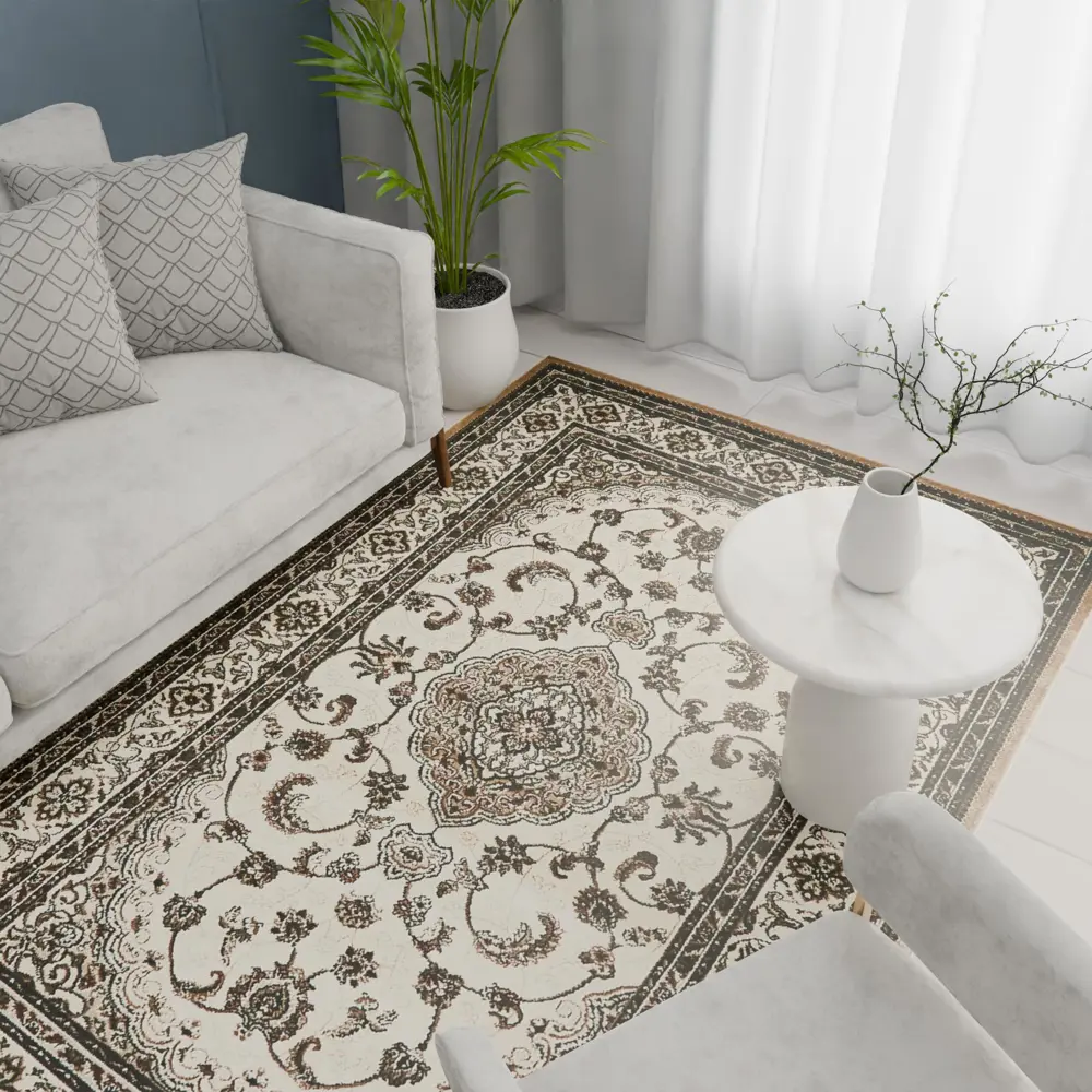 Santreyd Sahara - ковер бежевый 150x230 см с ворсом 8мм 89348874 STLM-1029489 - Вид №5