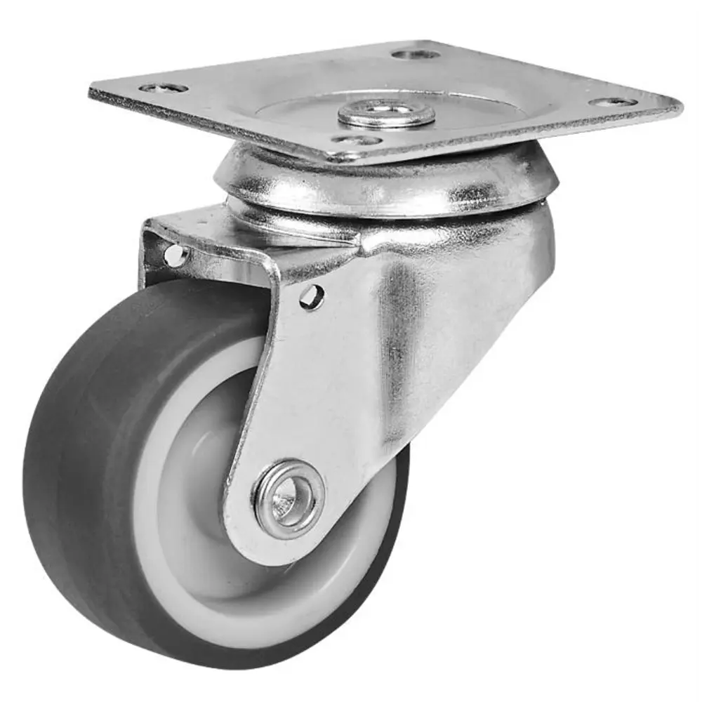 Колесо поворотное без тормоза 75 мм до 50 кг цвет серый Santreyd STLM-2111194 - Вид №1