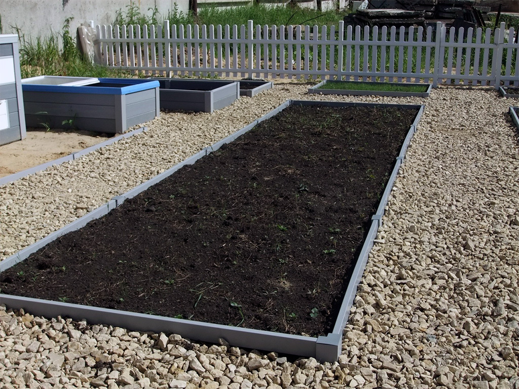 Грядка ПВХ 3 х 0,75 м, высота 14 см ГеоПластБорд GPBST-155 - Вид №2