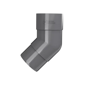 Колено трубы 135° Verat цвет серый