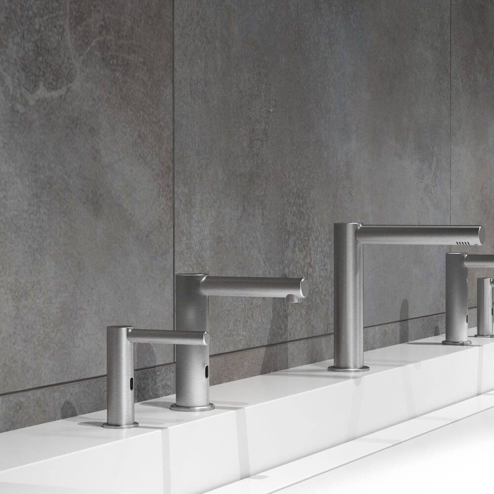 M495-B Бесконтактная сушилка для рук из нержавеющей стали, устанавливаемая на палубе Duten  - Вид №1