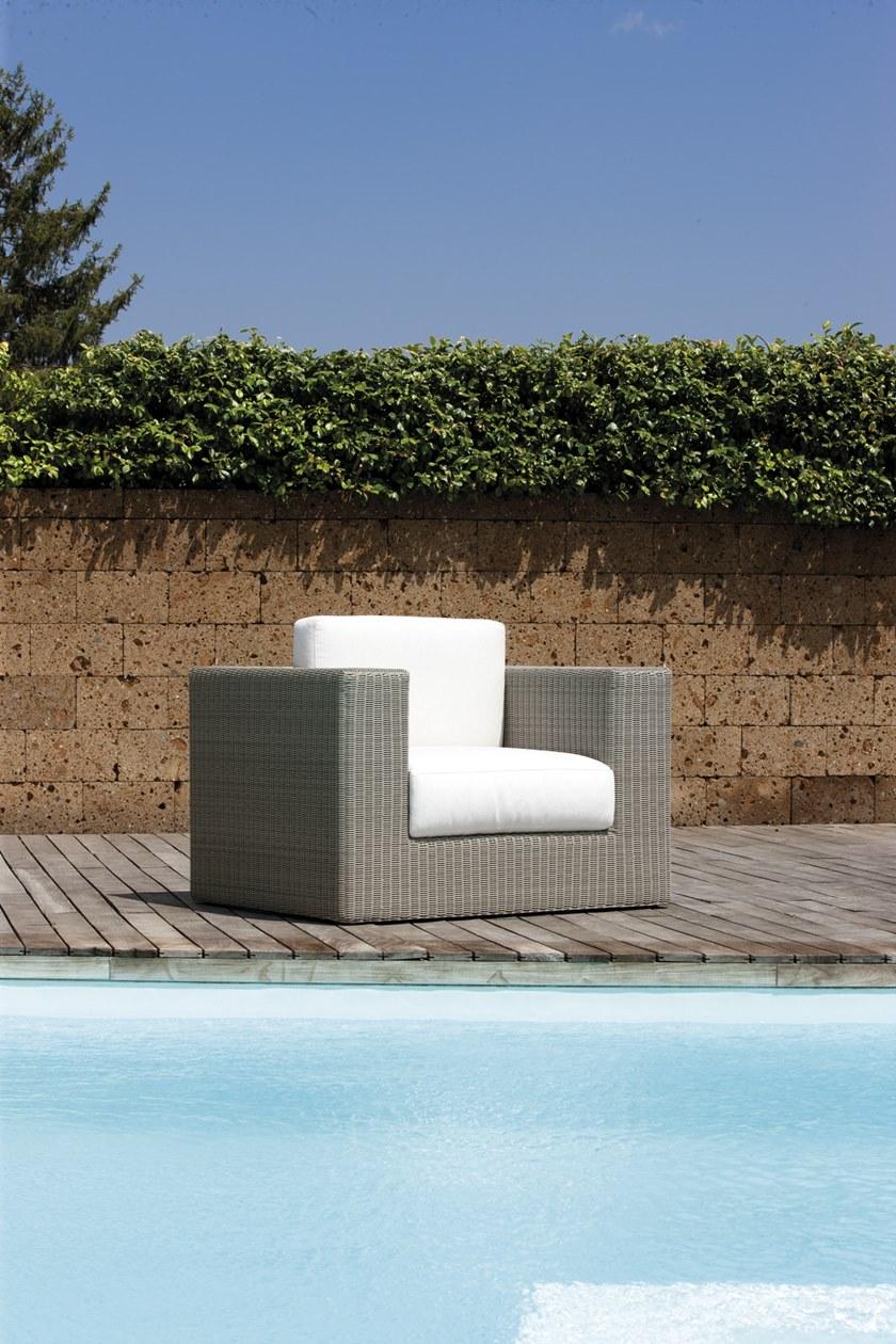 Unopiù Садовое кресло Waprolace® с подлокотниками Sunstripe Sspog - Вид №1