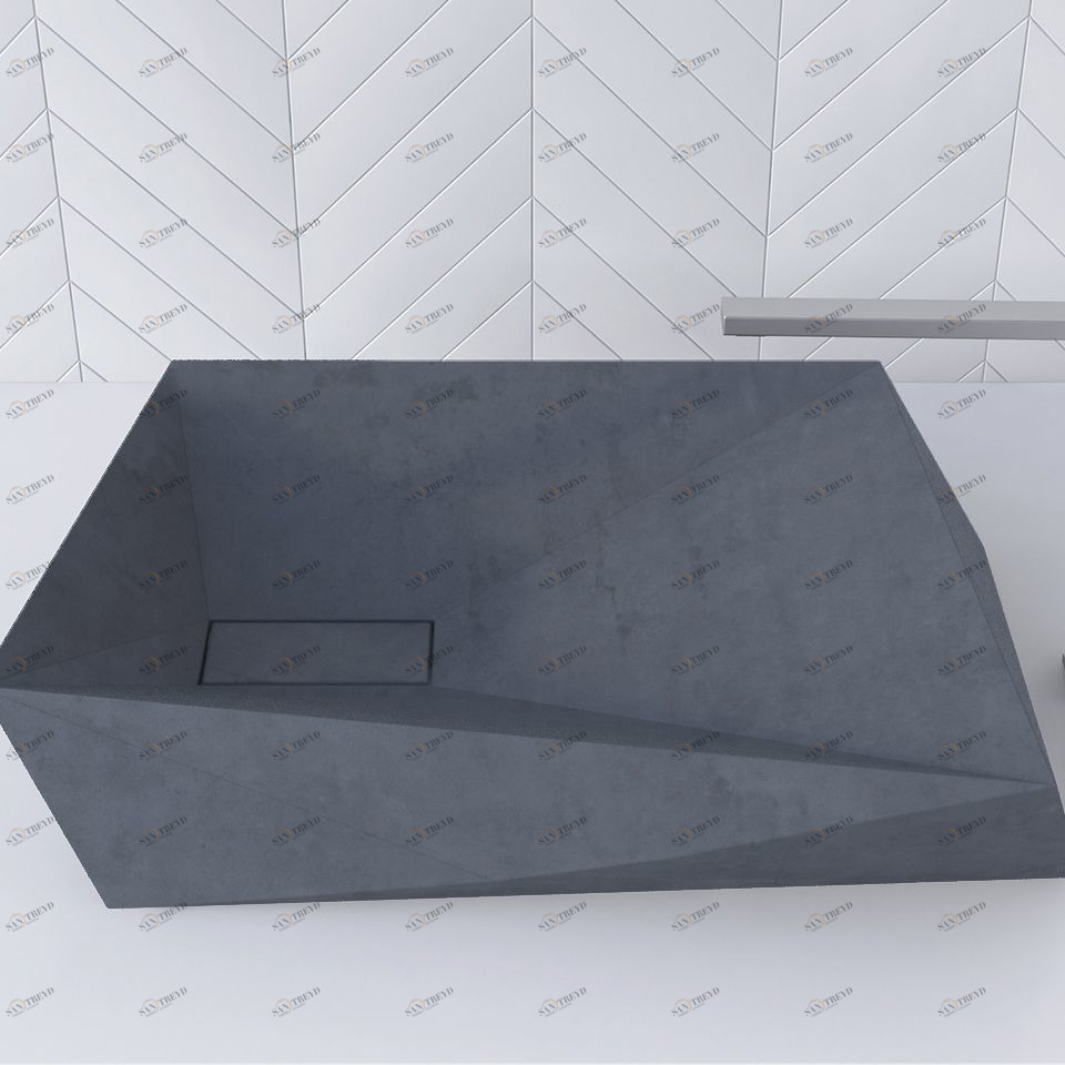 WB602GRAFIT Накладная раковина на столешницу  овальная BetOn 