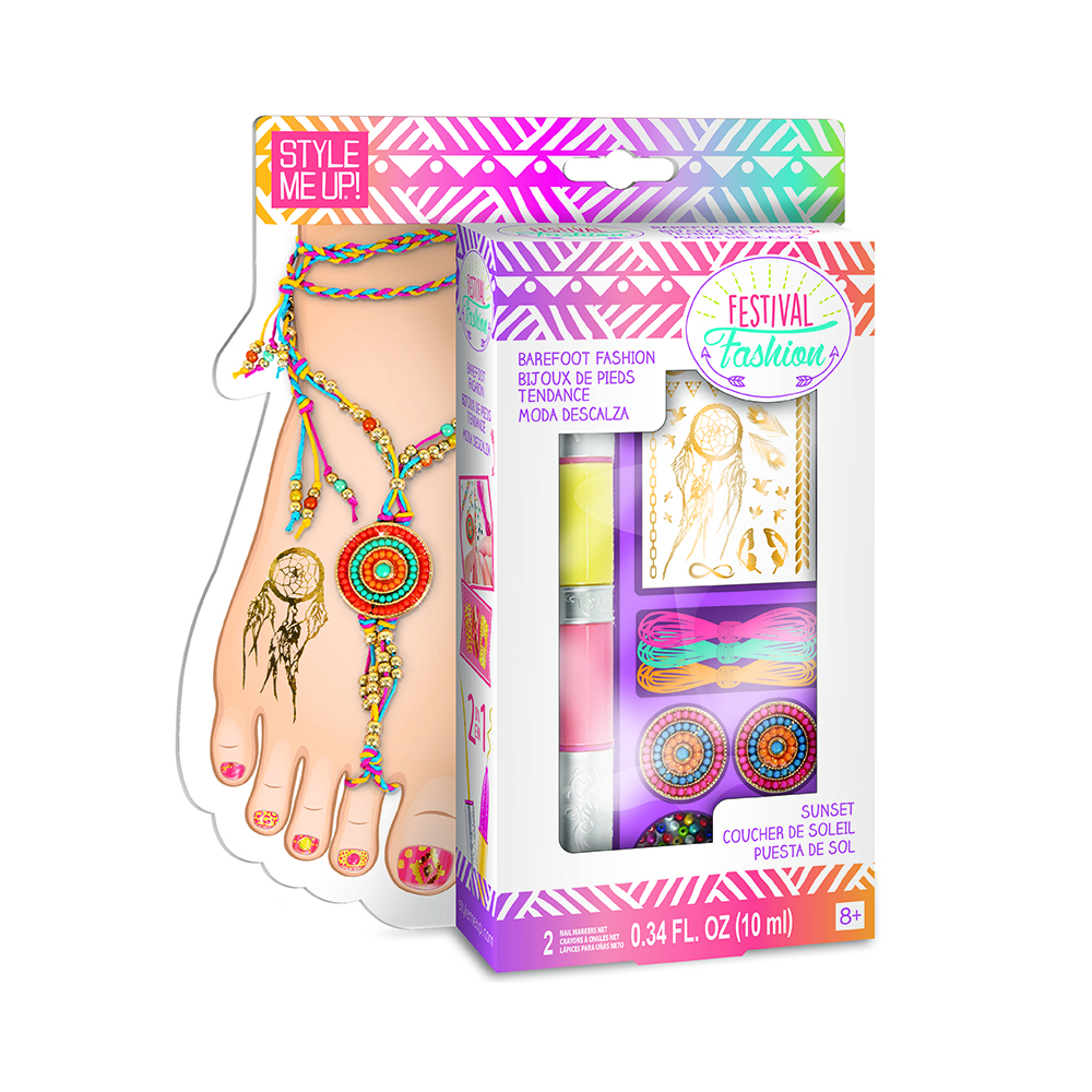 342 Набор для создания украшений "Модные ножки" СК Закат STYLE ME UP 