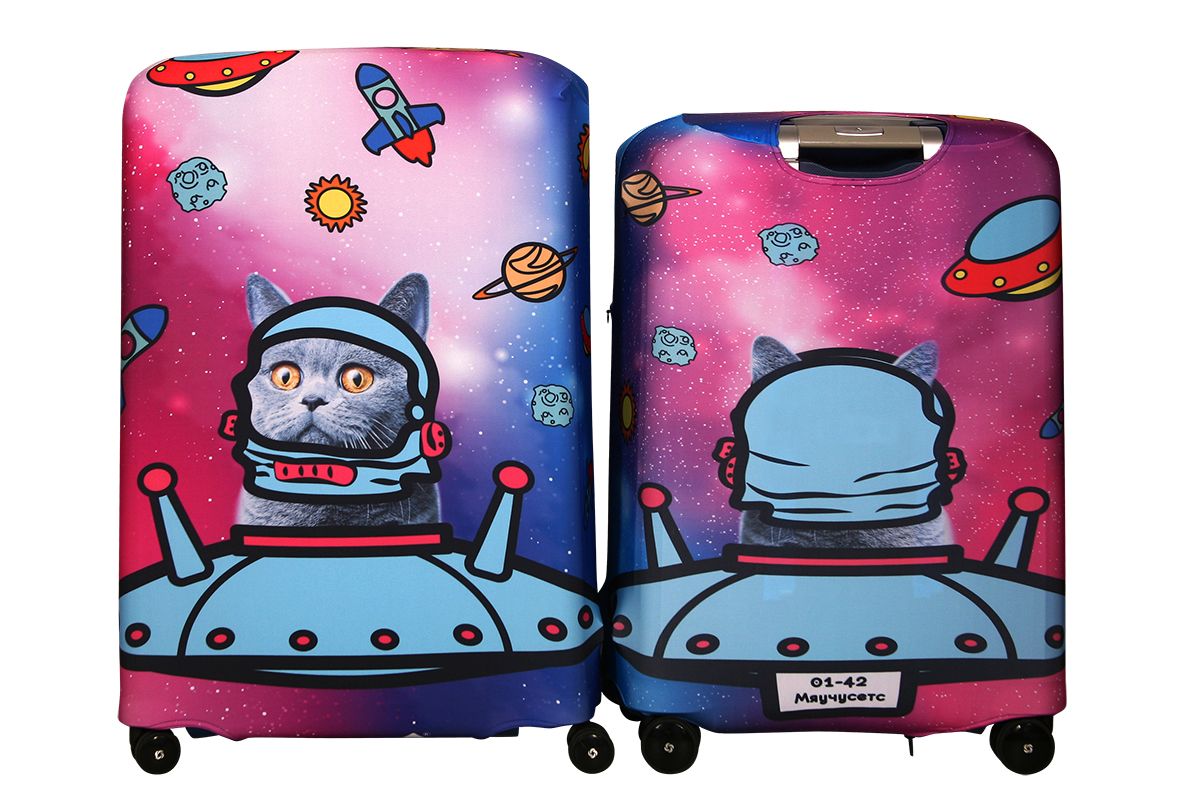 SP180 Ракета-M/L Чехол для чемодана средний Ракета M/L Routemark SP180  - Вид №8