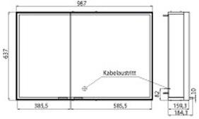 Emco Bad Зеркало с подвесным контейнером для ванной Prestige sun-id-1380409 - Вид №30