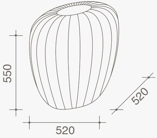 Lema Пуф из мягкой кожи sun-id-1460114 - Вид №3