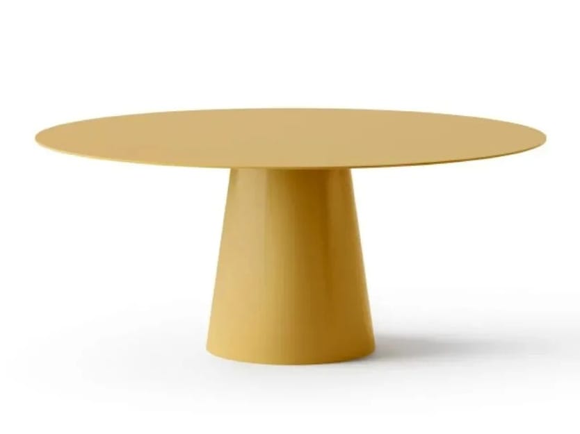 Круглый обеденный стол с гладкой основой Pacini & Cappellini Shell ARCH-00045003