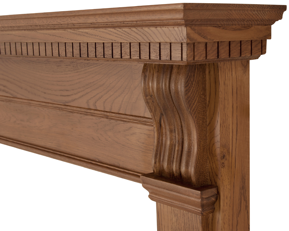 SMC007 Каркас деревянного камина Surround Сarronheating  - Вид №10