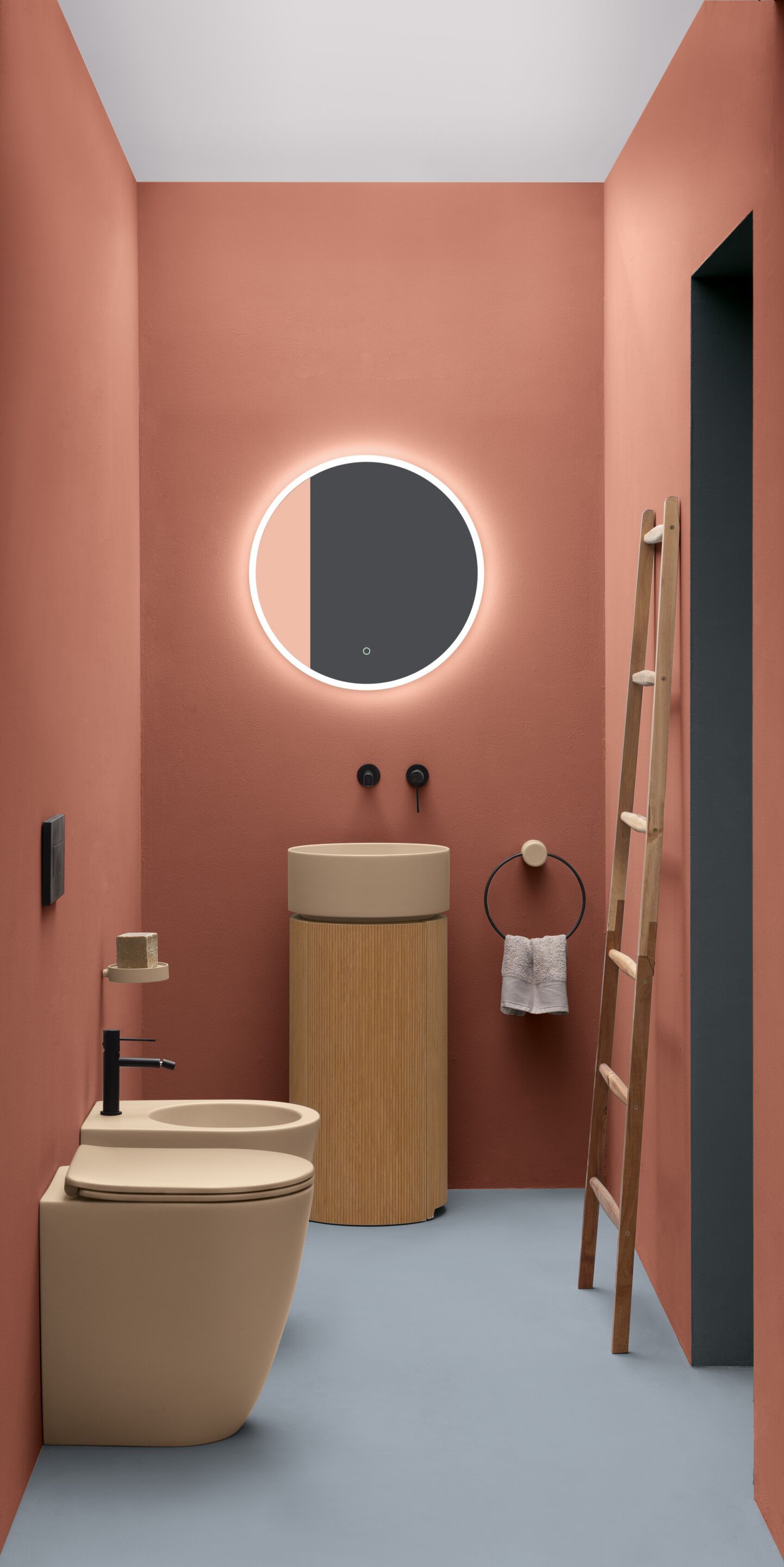 Напольный туалет без бриды Axa Малый Eva-Petite Eva ARCH-00042981 - Вид №2