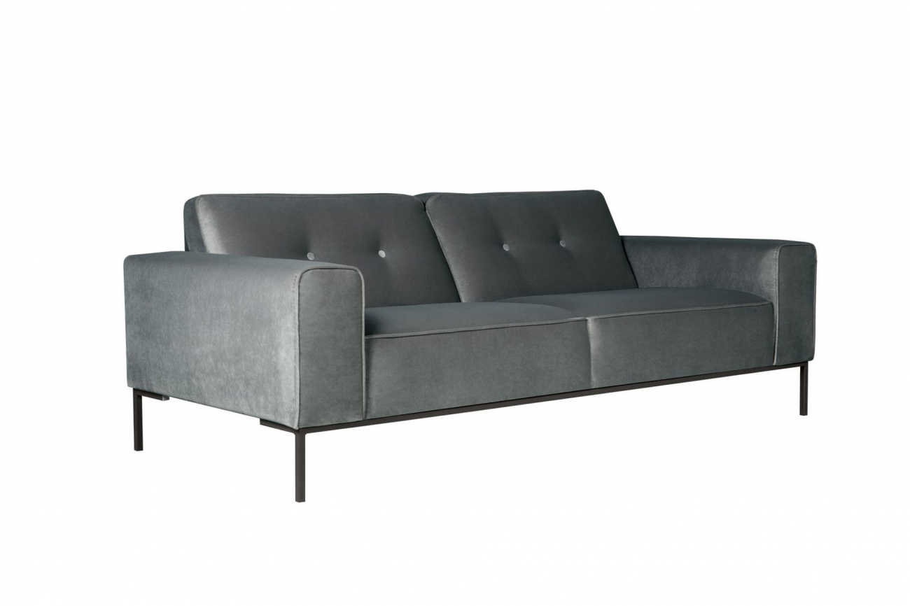 Диван Ville трехместный прямой темно-серый SITS VILLE 192416 Серый  - Вид №1