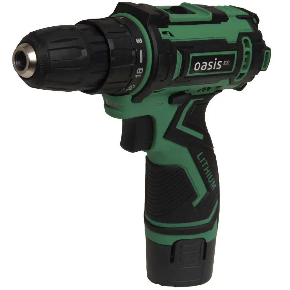Аккумуляторный шуруповерт Oasis Eco ASB-12S с двойной батареей 89372824 STLM-0840715
