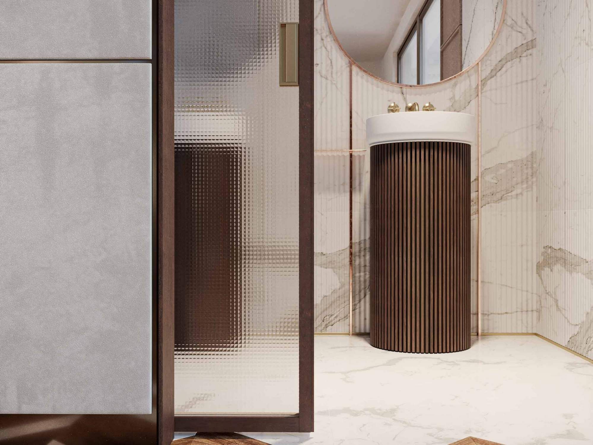 Деревянные и стеклянные двери Carminati Skyline System ARCH-00041984 - Вид №10