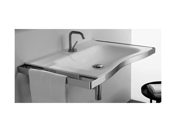 Консольный умывальник с держателем для полотенец Ponte Giulio Family ARCH-00038671 - Вид №5