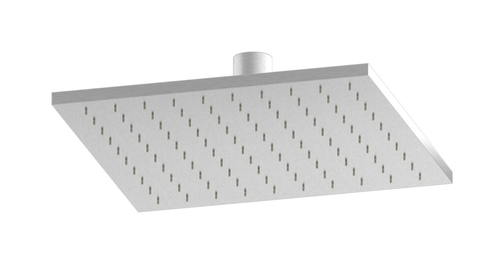 Верхний душ квадратный 200х200 WE ARE IB ma021ss Brushed Nickel Monamour 
