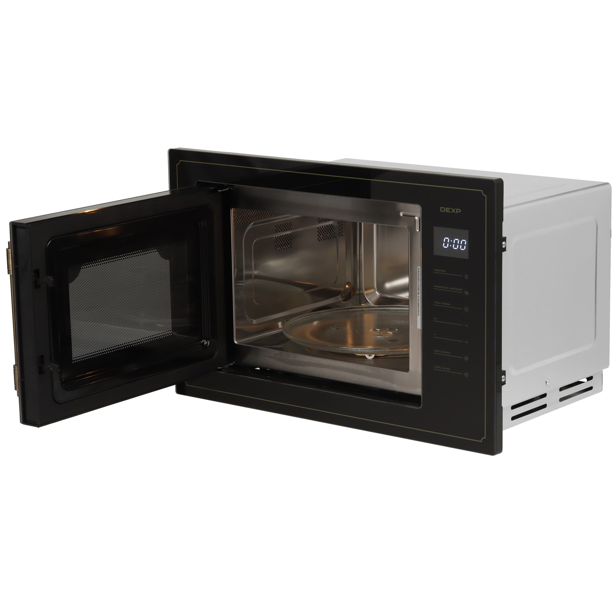 9134720 Встраиваемая микроволновая печь DEXP Rustic 02 черный STDN-0031889 - Вид №4