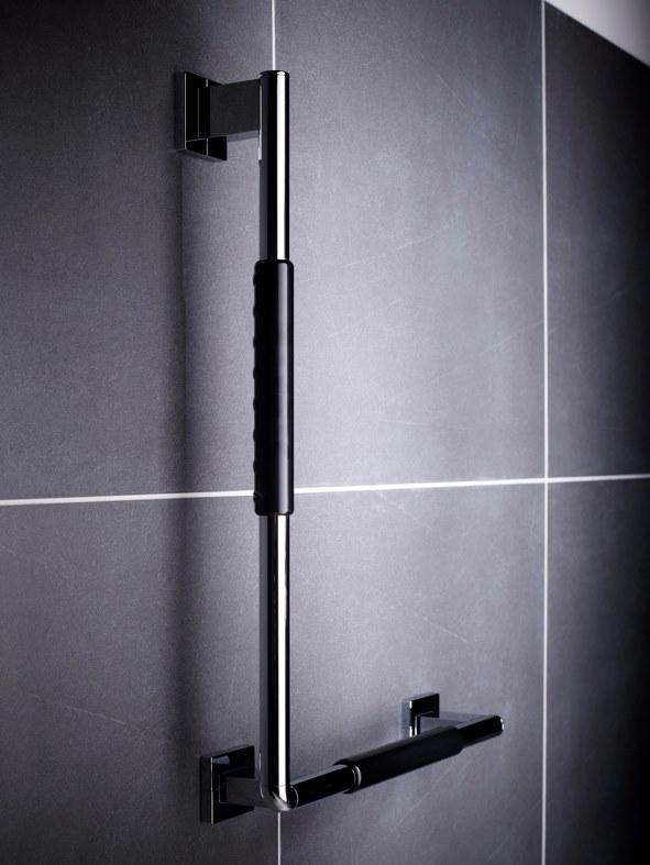 Emco Bad Эргономичная фиксированная металлическая ручка для ванной комнаты System2 sun-id-1494596 - Вид №5