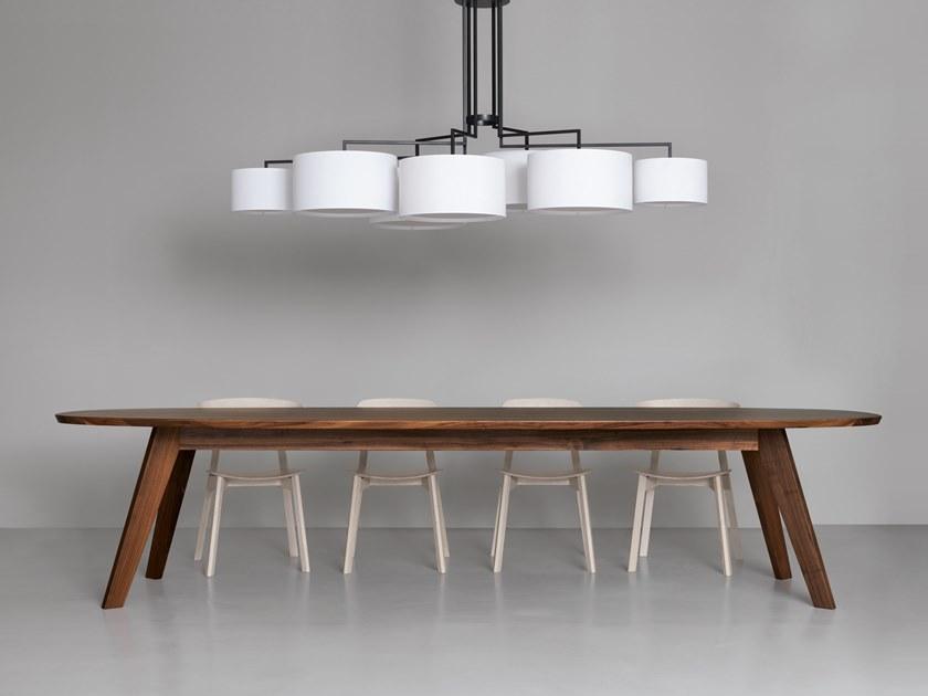 ZEITRAUM Овальный обеденный стол из массива дерева Cena sun-id-1393037 - Вид №2