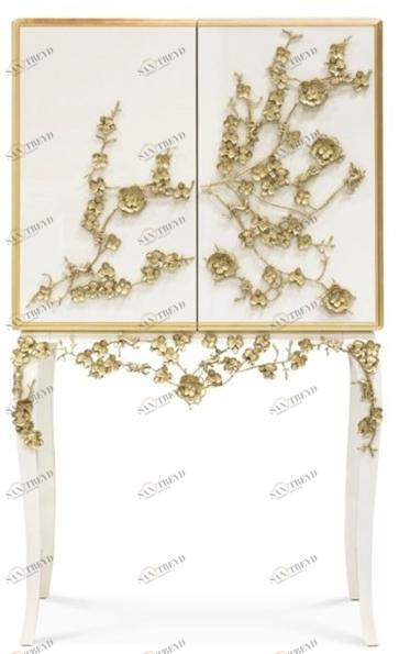 KOKET Барная стойка из лакированного дерева со встроенной подсветкой Spellbound sun-id-1468367