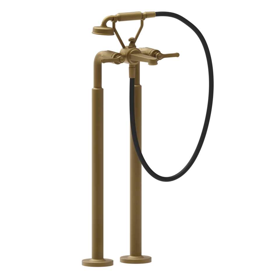 Смеситель для ванны 65128 713 Gessi Venti20 СТАРИННАЯ ЛАТУНЬ 65128713