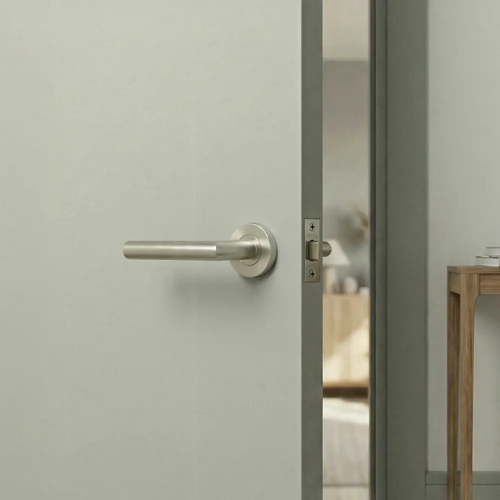 Дверные ручки Punto Inox без запирания комплект цвет нержавеющая сталь 85202312 STLM-2054586  - Вид №4