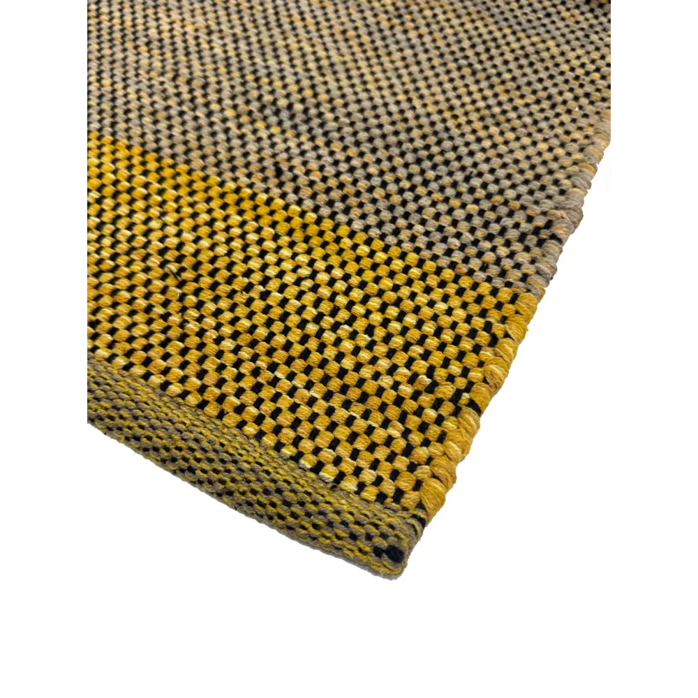Коврик декоративный Ctim Вейв 60x90 см хлопок цвет серо-желтый STLM-2023424 - Вид №3