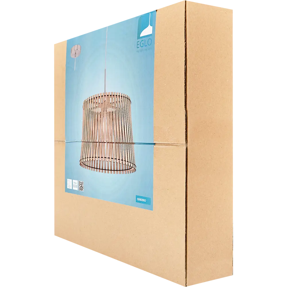 Светильник подвесной Sendero 1 лампа 4 м² цвет клён Eglo STLM-2005035 - Вид №8
