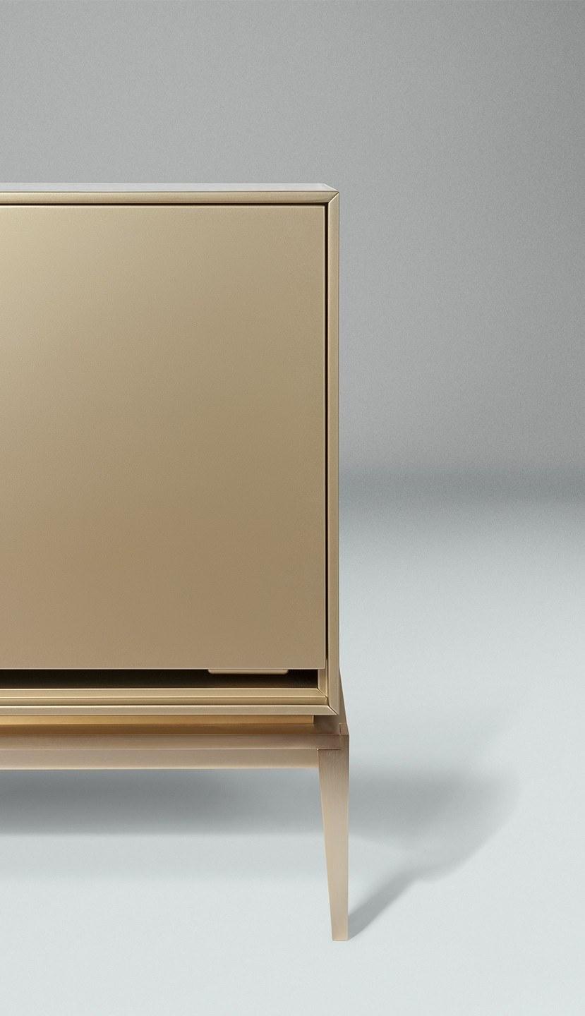 Paolo Castelli Буфет из лакированной мдф с раздвижными дверцами For living sun-id-1501168 - Вид №3