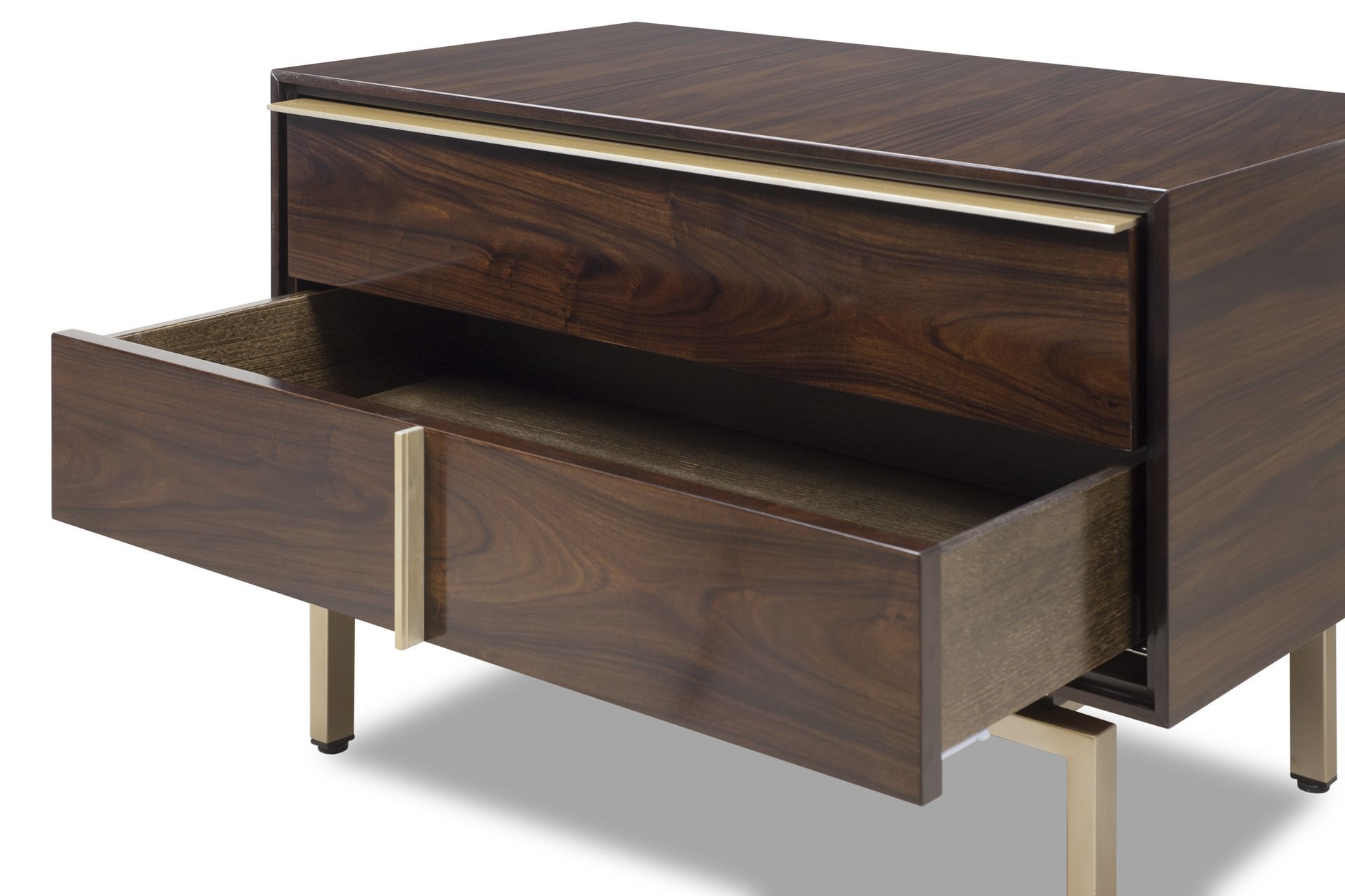 Деревянная прямоугольная тумбочка с ящиками Hurtado Evolution ARCH-00070422 - Вид №2