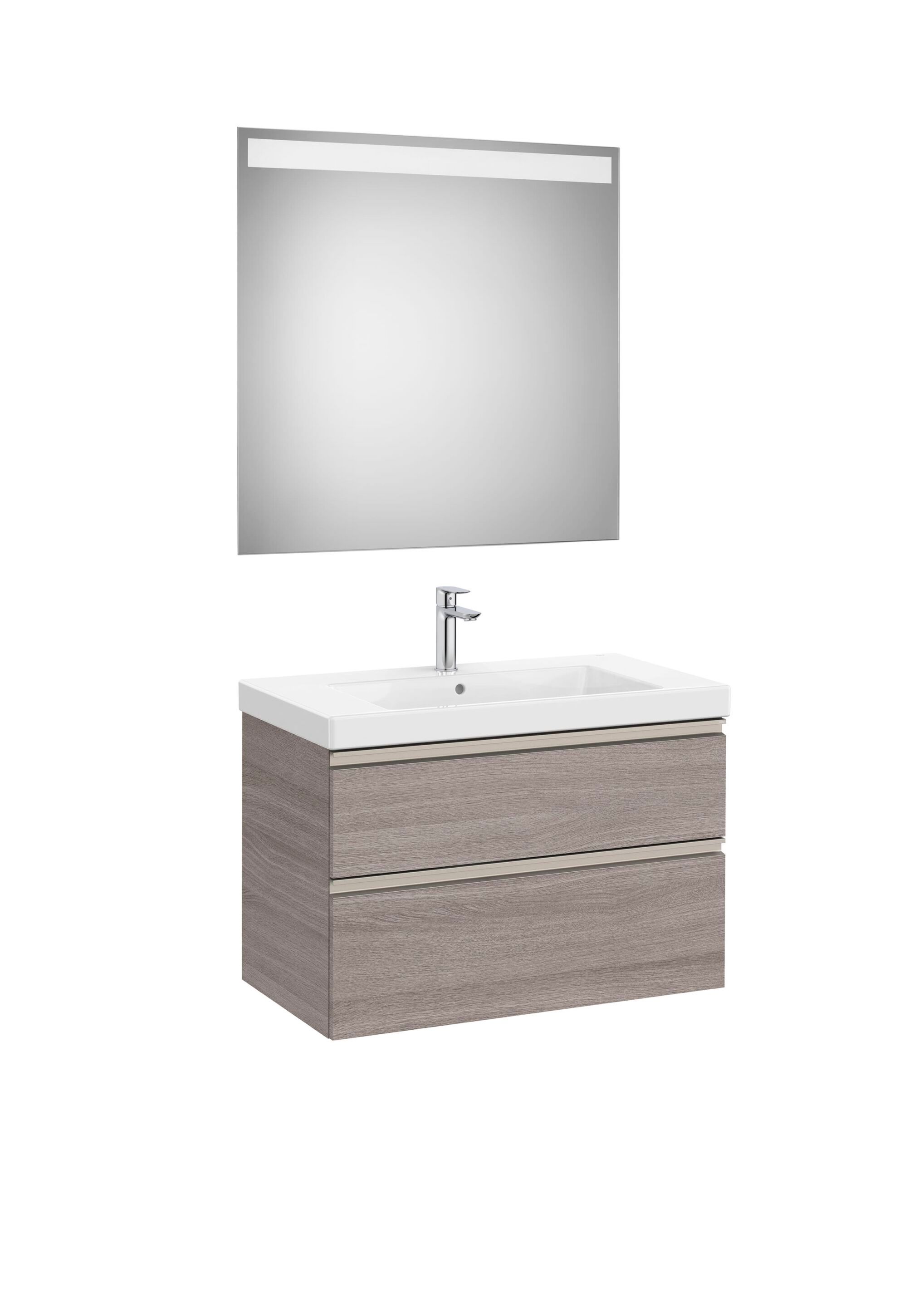 Деревянный шкаф для умывальника со встроенной раковиной Roca The Gap ARCH-00126948 - Вид №7