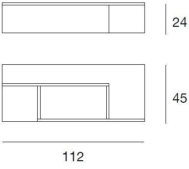 Pacini & Cappellini Открытый книжный шкаф  5594  - Вид №2