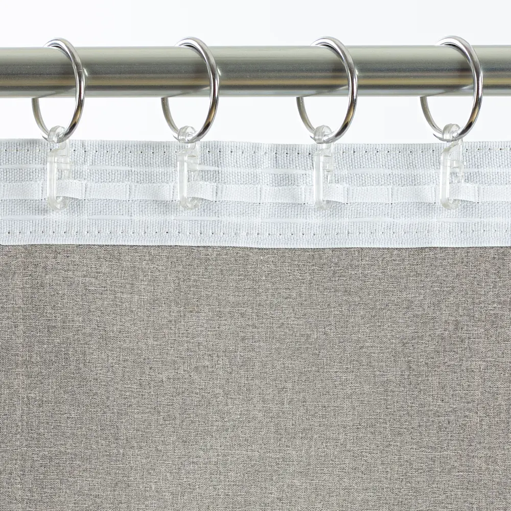 Комплект штор на ленте Нола 200x300 см цвет коричневый MIAMOZA STLM-2120721 - Вид №3