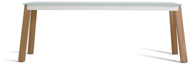 Capdell Прямоугольный стол из дерева и стекла Able sun-id-1426742 - Вид №2