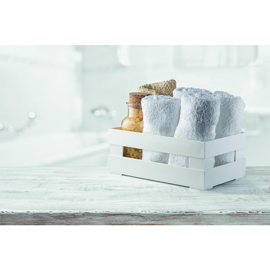 16930011 Ящик для хранения tidy&store, 22,4х5,4х8,7 см, белый Guzzini  - Вид №1