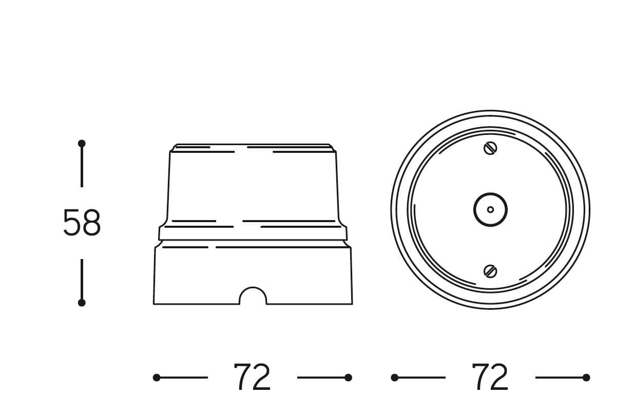 Телефонная розетка Aldo Bernardi Сириус ARCH-00130230 - Вид №2