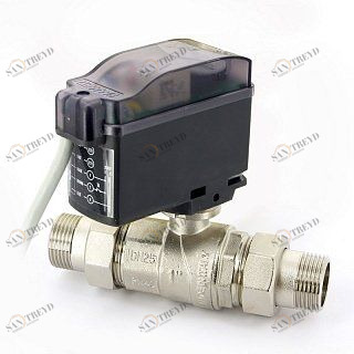 Кран сгон НН 1" 2-ходовой с сервоприводом MODULO COMPACT EMMETI 1425804