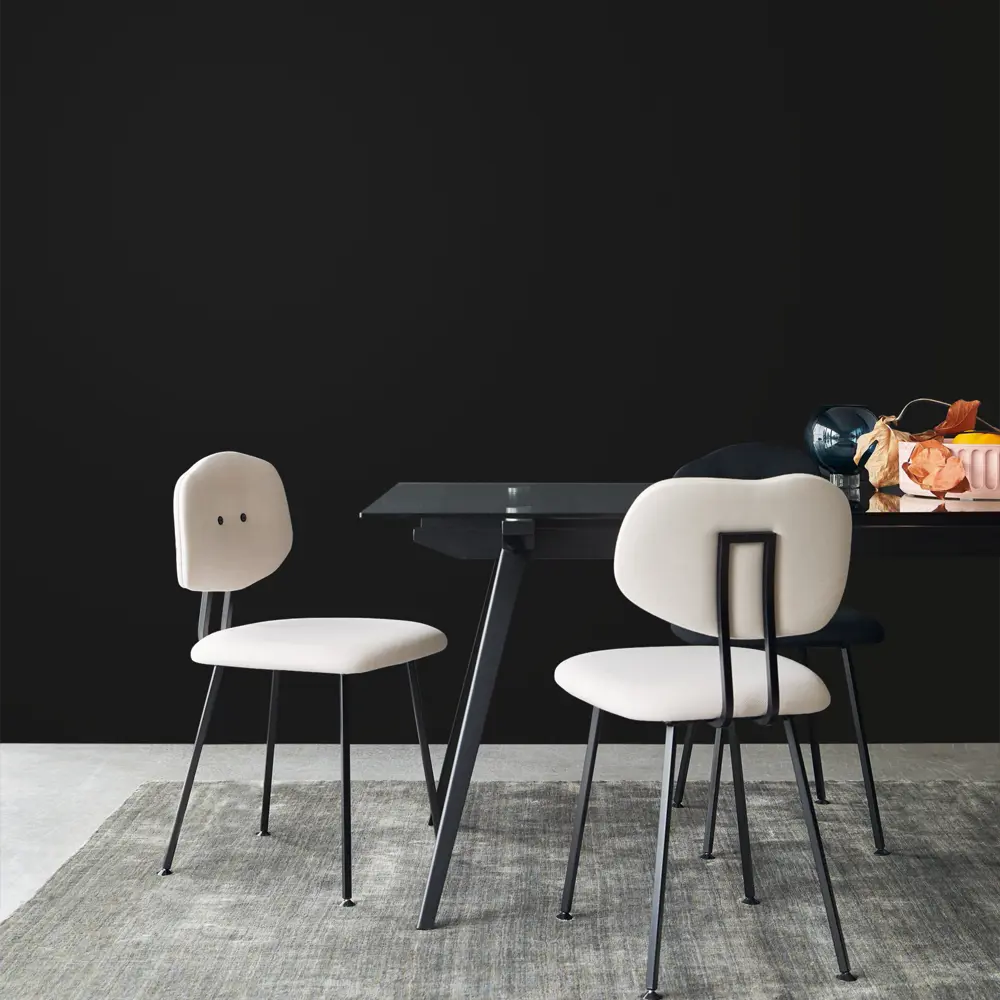 Флизелиновые обои Erismann Apero — элегантный черный для стильного интерьера 85435149 STLM-0062760 - Вид №2