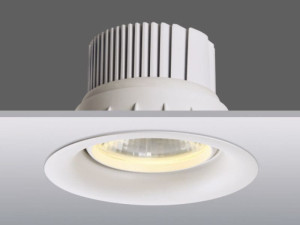 Круглый литой алюминиевый потолочный светильник