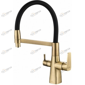 Steel Hammer SH 818-6 BRONZE Смеситель для кухни Zorg 431x291 