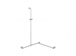 900.35.33040 Поручень для душа с выдвижным держателем для душа HEWI Greifen