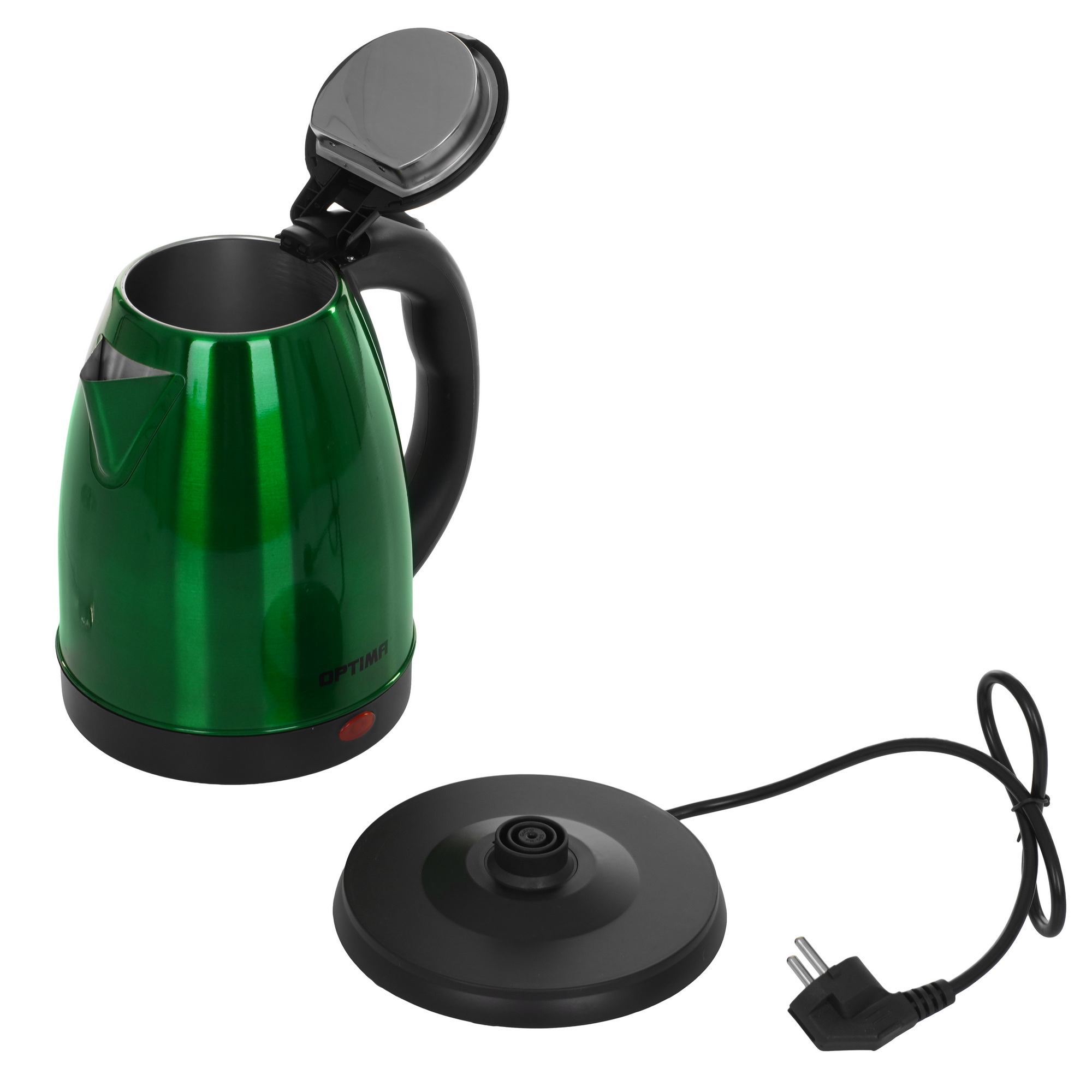 9269567 Электрочайник OPTIMA EK-1808SS зеленый STDN-0095799 - Вид №4