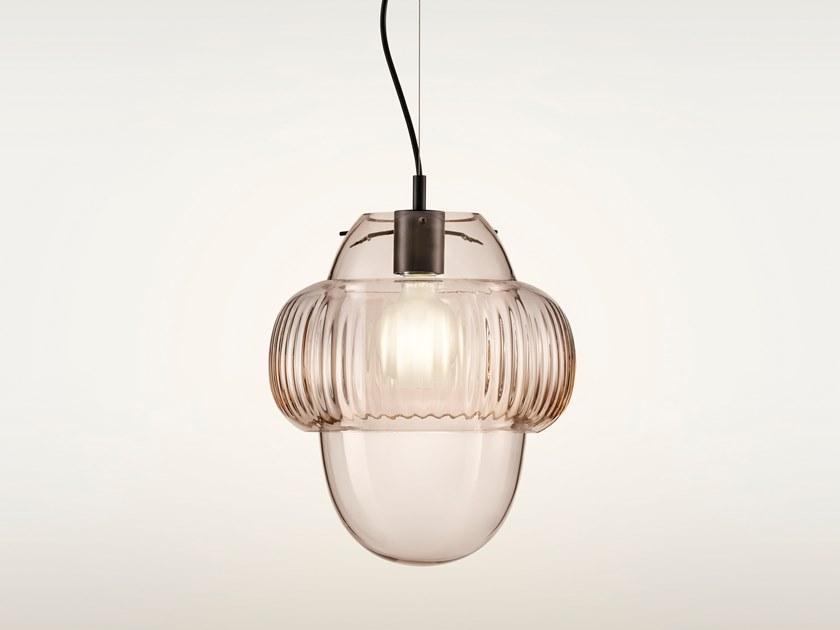 Siru Подвесной светильник из дутого стекла sun-id-1380018 - Вид №1