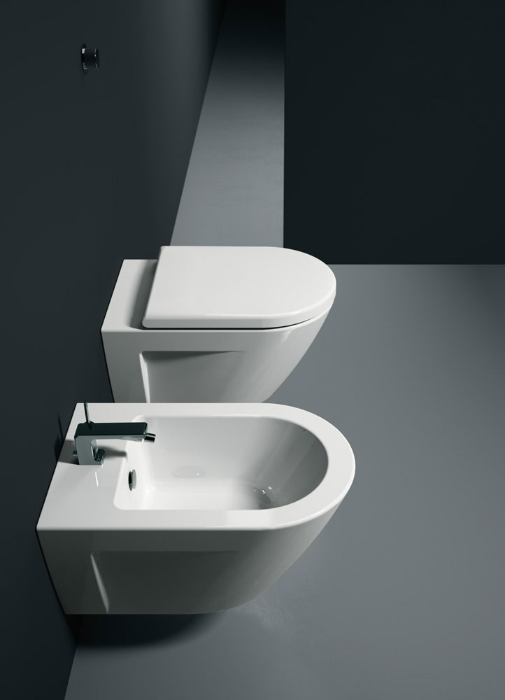 861211 Подвесной унитаз настенный Белый GSI ceramica Norm Италия - Вид №6