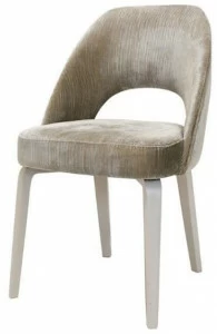 ANA ROQUE INTERIORS Мягкое бархатное кресло с открытой спинкой Luxury