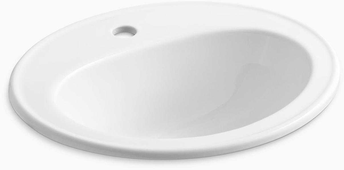 K-2196-1-95 Накладная раковина на столешницу  прямоугольная Kohler  - Вид №1